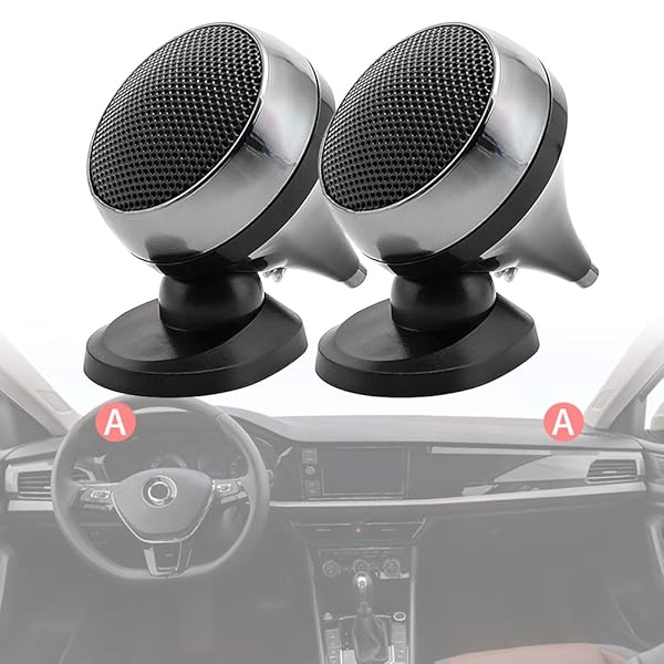 ePathChina ePathChina 2pcs Universal Car Tweeter Loudspeaker 150W 4Ohm - Upgrade Your Car Audio with High-Pitched Sound!