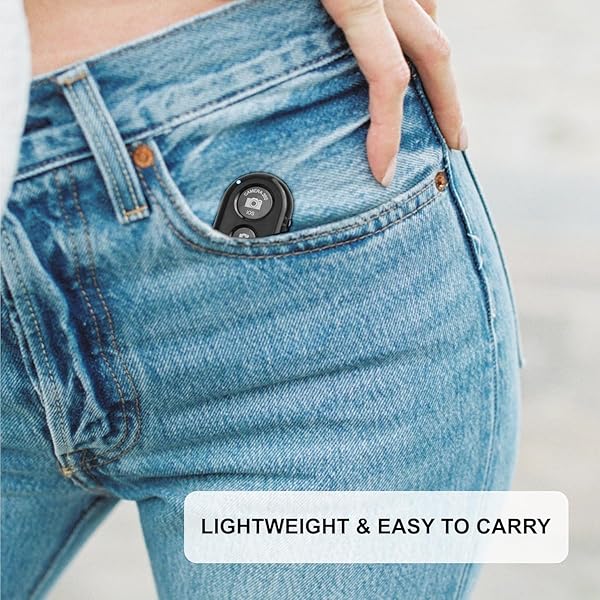 eCostConnection Wireless Remote Shutter for Cellphones and Tablets 4 Pack Bluetooth Camera Remote Button for iPhone Photos and Videos - View 7 of 9