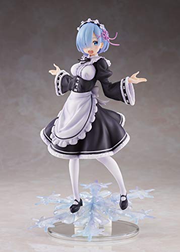 Taito "Buy Taito Re:Zero Winter Maid Rem PVC Doll - 8" Colorful Anime Masterpiece for Collectors"