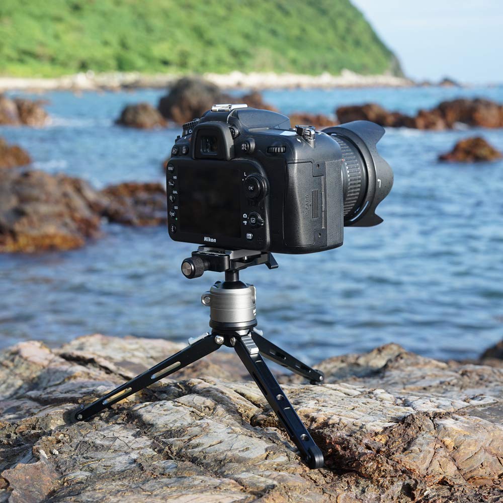 SIOTI SIOTI Ball Head Camera Mount for DSLR Mirrorless Camcorder Telescope Action Camera and Tripod 28mm Ball Head - View 2 of 4