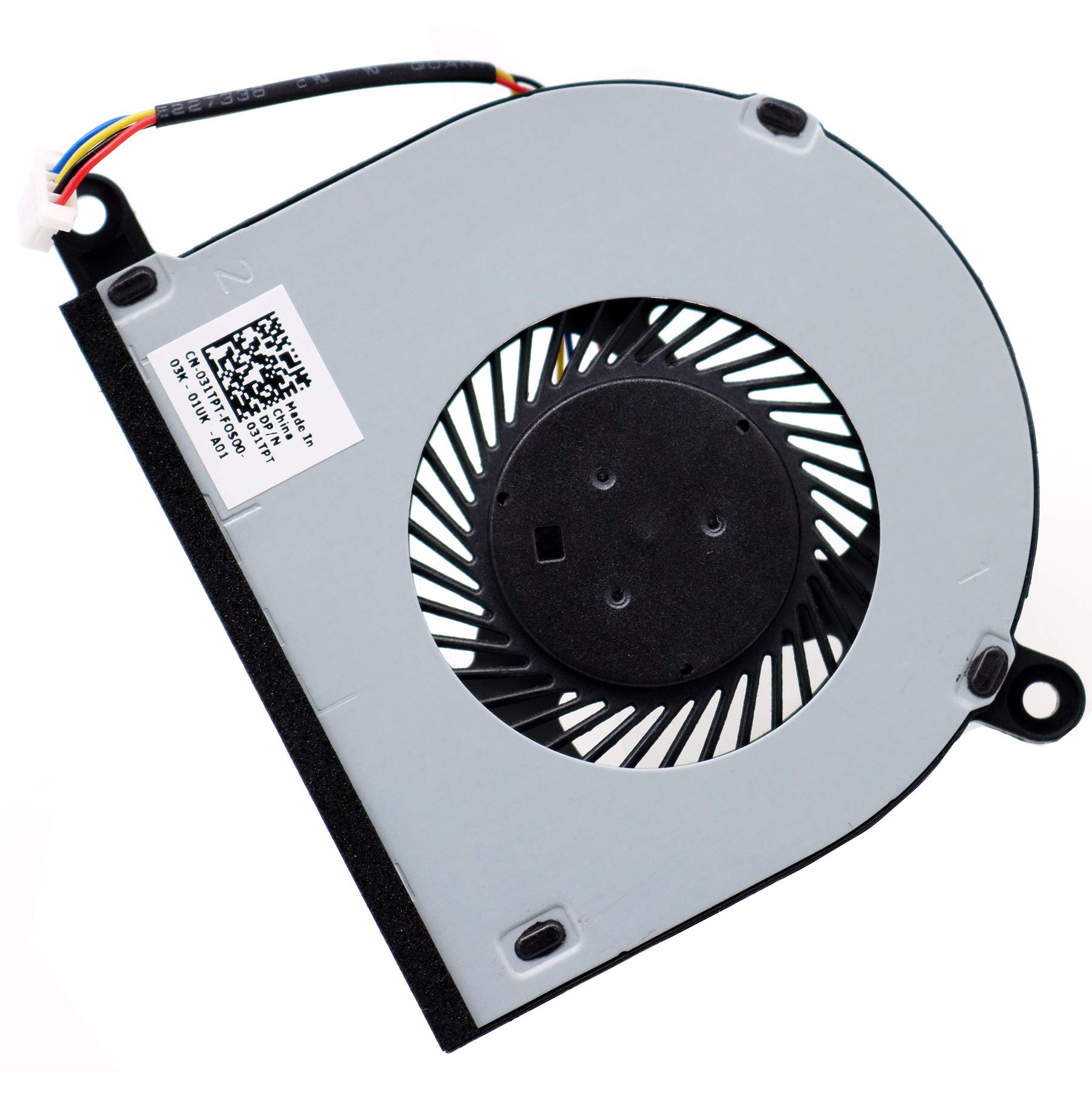 Deal4GO Deal4GO CPU Cooling Fan Replacement for Dell Inspiron 13 15 Models 5368 5378 5379 7368 7378 7379 5568 7569 7579 031TPT 31TPT - View 4 of 5