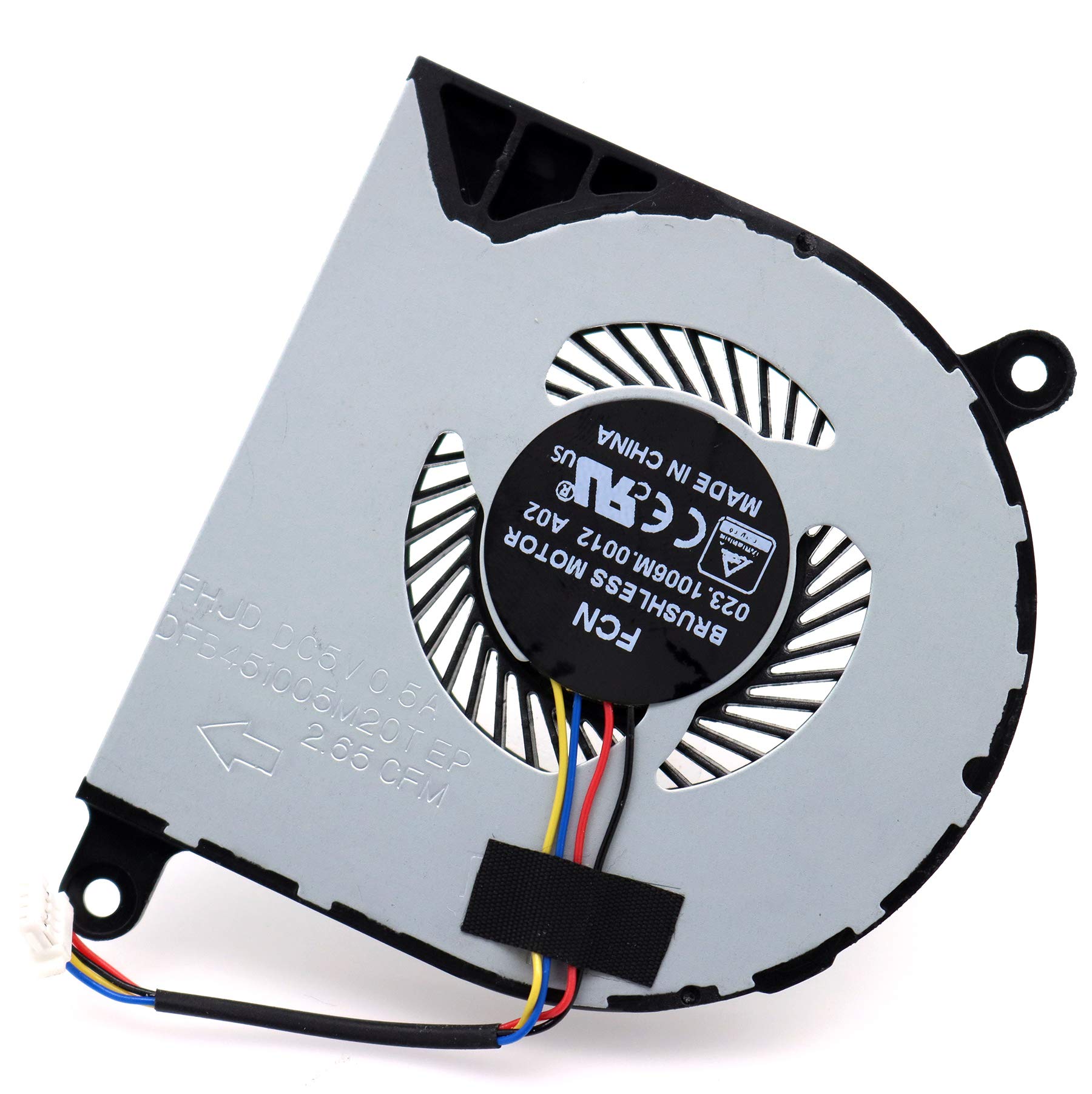 Deal4GO Deal4GO CPU Cooling Fan Replacement for Dell Inspiron 13 15 Models 5368 5378 5379 7368 7378 7379 5568 7569 7579 031TPT 31TPT - View 5 of 5