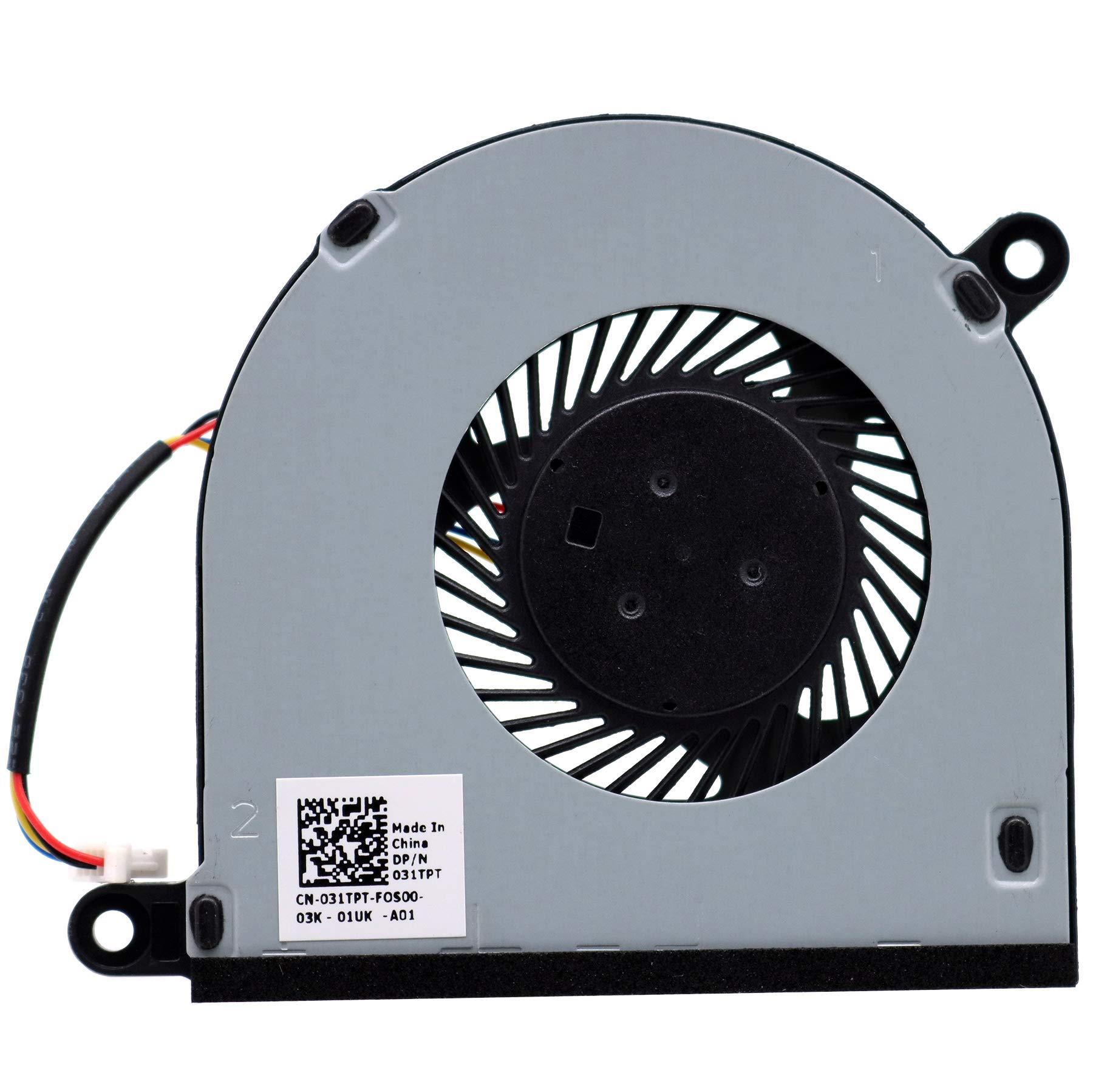 Deal4GO Deal4GO CPU Cooling Fan Replacement for Dell Inspiron 13 15 Models 5368 5378 5379 7368 7378 7379 5568 7569 7579 031TPT 31TPT