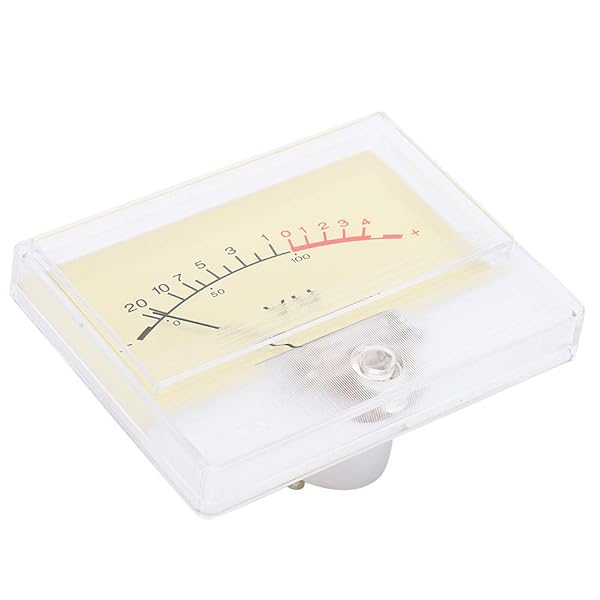 Walfront T90 VU Meter Header DB Test Meter Amplifier Level Meter with White Light for Recording Studio and Car Audio Transform - View 9 of 9