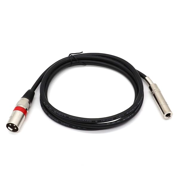 SiYear SiYear 6.35 mm 1/4 Inch Female to XLR Male Adapter Cable 10 Feet for Audio Interconnects - View 6 of 6