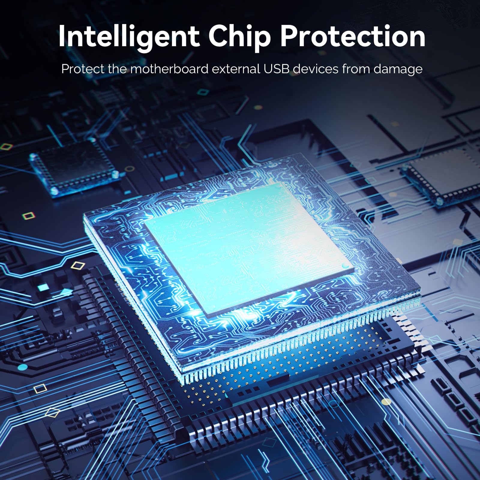 ELUTENG ELUTENG 4 Ports USB 3.1 PCIe Expansion Card with 2 USB-A and 2 Type-C Ports for Desktop PC Compatible with Windows 11 10 8 7 XP Vista - View 5 of 9