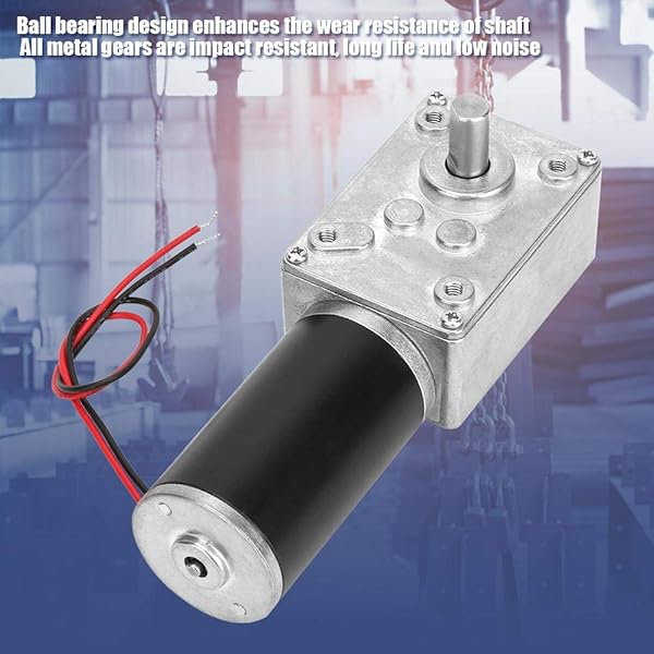 YWBL-WH DC 12V Gear Motor High Torsion Reversible Electric Motor 8mm Shaft 20RPM for Fast Performance and Efficiency - View 7 of 10