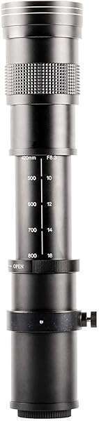 Ultimaxx Ultimaxx 420-800mm f/8.3-16 Telephoto Zoom Lens Kit for Nikon D7500, D500, D600 & More - Super HD Quality - View 4 of 9