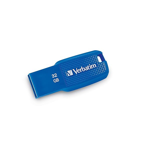 Verbatim Verbatim 32GB Ergo USB 3.0 Flash Drive - Fast, Reliable Storage in Blue - View 2 of 6