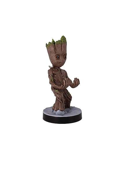 Exquisite Gaming Exquisite Gaming Toddler Groot: Marvel Mobile Phone & Gaming Controller Holder - Original Cable Guys Stand - View 6 of 10