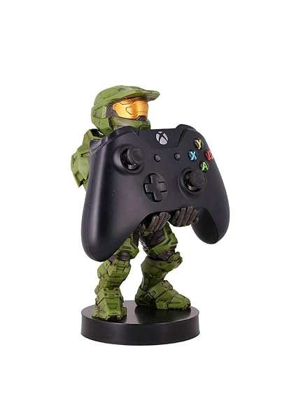 Exquisite Gaming Exquisite Gaming Halo Master Chief: Mobile Phone & Controller Holder, Xbox Licensed Figure & Stand - View 4 of 10