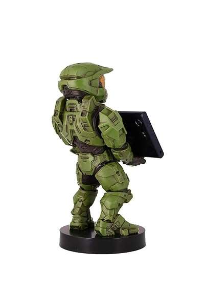 Exquisite Gaming Exquisite Gaming Halo Master Chief: Mobile Phone & Controller Holder, Xbox Licensed Figure & Stand - View 5 of 10