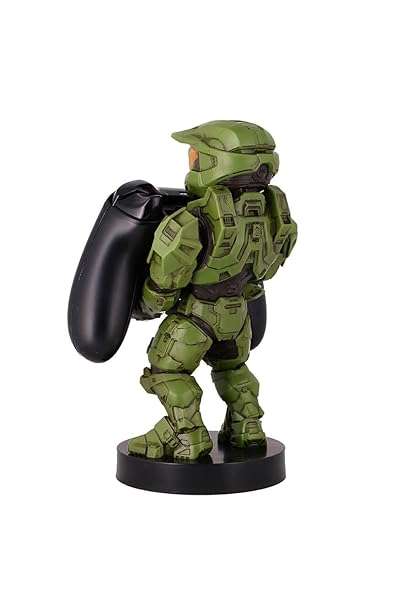 Exquisite Gaming Exquisite Gaming Halo Master Chief: Mobile Phone & Controller Holder, Xbox Licensed Figure & Stand - View 7 of 10