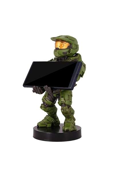 Exquisite Gaming Exquisite Gaming Halo Master Chief: Mobile Phone & Controller Holder, Xbox Licensed Figure & Stand - View 8 of 10