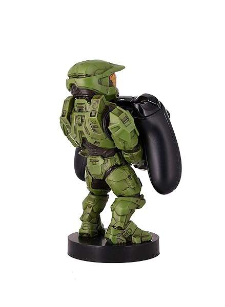 Exquisite Gaming Exquisite Gaming Halo Master Chief: Mobile Phone & Controller Holder, Xbox Licensed Figure & Stand - View 9 of 10