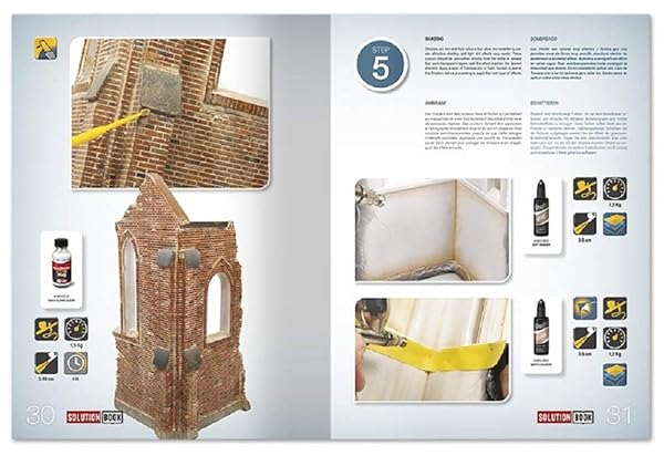 Mig Jimenez AMO 6510 Weathering Solution Book for Brick Construction Painting Techniques by AMMO by Mig - View 5 of 8