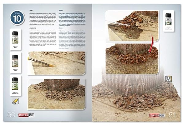 Mig Jimenez AMO 6510 Weathering Solution Book for Brick Construction Painting Techniques by AMMO by Mig - View 7 of 8