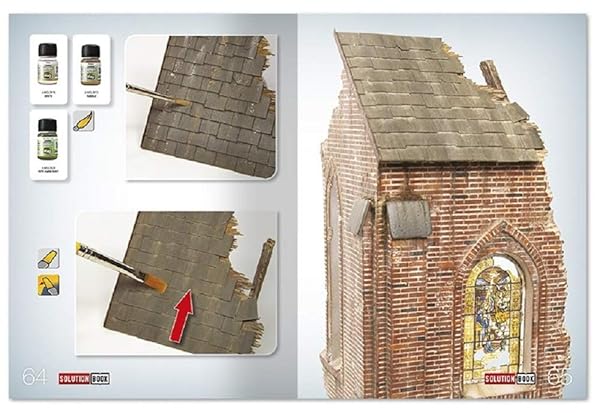 Mig Jimenez AMO 6510 Weathering Solution Book for Brick Construction Painting Techniques by AMMO by Mig - View 8 of 8