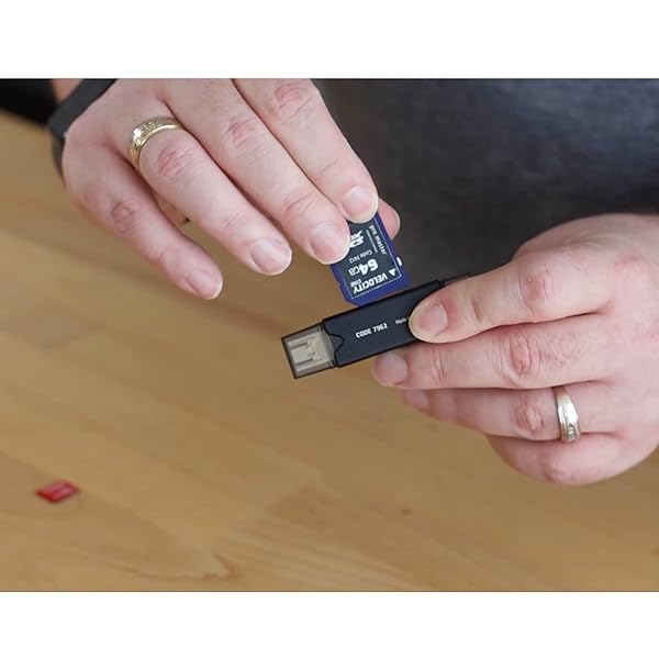 ProMaster ProMaster Trifecta Card Reader for SD and Micro SD Model 7962 Fast Data Transfer and Compatibility - View 8 of 8