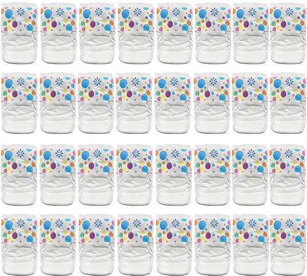 Pail Buddies Pail Buddies Baby Doll Diapers Refill Value Pack 32 Diapers for Baby Alive Dolls - View 2 of 7