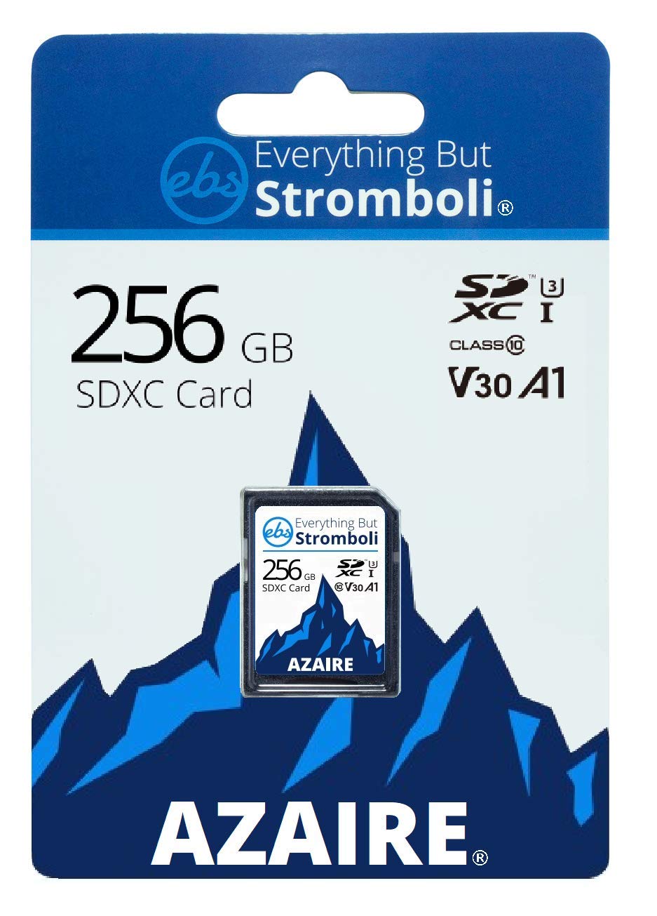Everything But Stromboli Everything But Stromboli 256GB SD Card Class 10 UHS-1 U3 for Canon EOS 6D Mark II 7D Mark II 5D Mark IV 80D 90D 5DS Memory Card - View 2 of 2