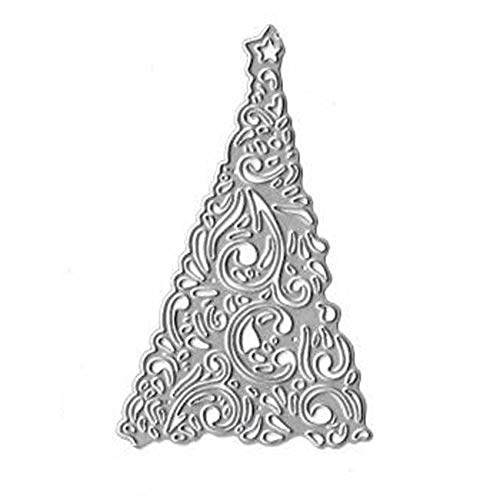 SunnyKids Christmas Star Tree Metal Crafts Cutting Dies for DIY Scrapbook Cards and Embossing Decorative Paper Projects - View 3 of 7