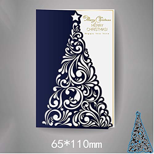 SunnyKids Christmas Star Tree Metal Crafts Cutting Dies for DIY Scrapbook Cards and Embossing Decorative Paper Projects - View 4 of 7