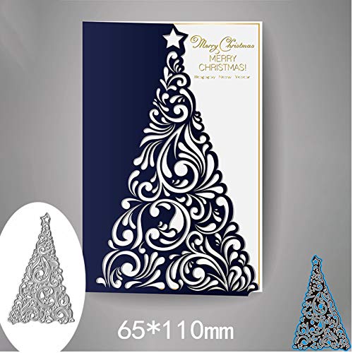 SunnyKids Christmas Star Tree Metal Crafts Cutting Dies for DIY Scrapbook Cards and Embossing Decorative Paper Projects - View 6 of 7