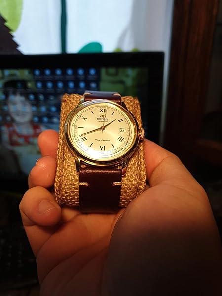 hemsut h Handmade Vintage Leather Watch Bands for Men Quick Release Horween Strap 18mm to 24mm Replacement - View 5 of 7