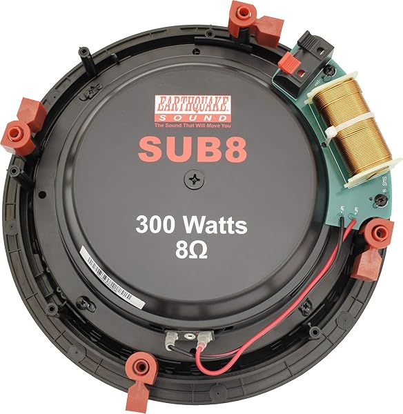 EARTHQUAKE "EARTHQUAKE SUB8 Passive 8" In-Wall/In-Ceiling Subwoofer for Powerful Sound" - View 3 of 6