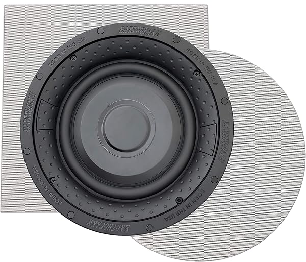 EARTHQUAKE "EARTHQUAKE SUB8 Passive 8" In-Wall/In-Ceiling Subwoofer for Powerful Sound"