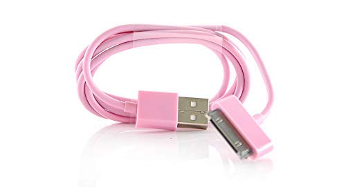 Master Cables 5 Pack Pink 30 Pin USB Data Sync Charging Cable 1 Metre Extra Long for Apple iPhone 4 4S 3G 3GS Gen Touch - View 4 of 7