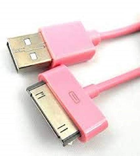 Master Cables 5 Pack Pink 30 Pin USB Data Sync Charging Cable 1 Metre Extra Long for Apple iPhone 4 4S 3G 3GS Gen Touch - View 6 of 7