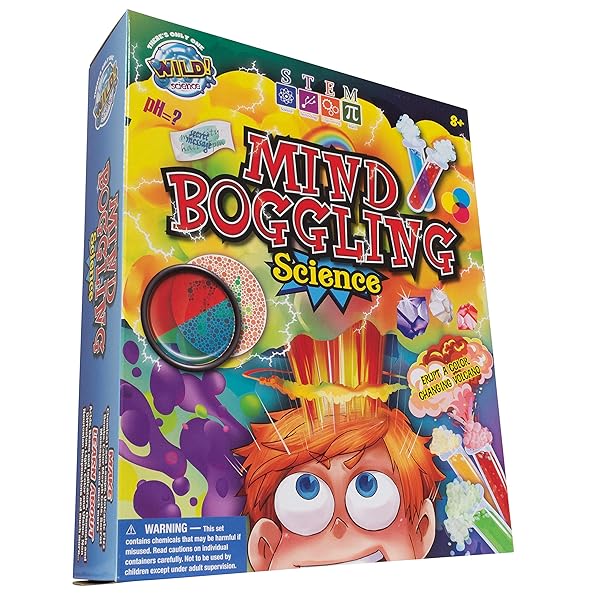 WILD! Science WILD Science Mind Boggling Science STEM Experiments Easy Activities Introduction to Chemistry Physics Biology