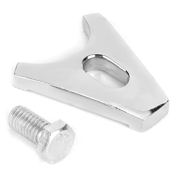 Aramox Chrome Steel Distributor Clamp Hold Down Screw for Chevy V8 V6 SBC BBC Fit - View 6 of 9