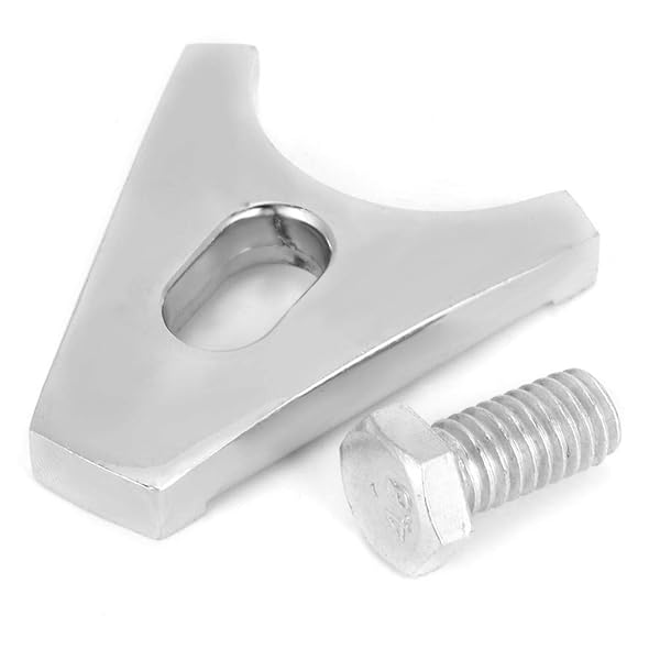 Aramox Chrome Steel Distributor Clamp Hold Down Screw for Chevy V8 V6 SBC BBC Fit - View 7 of 9