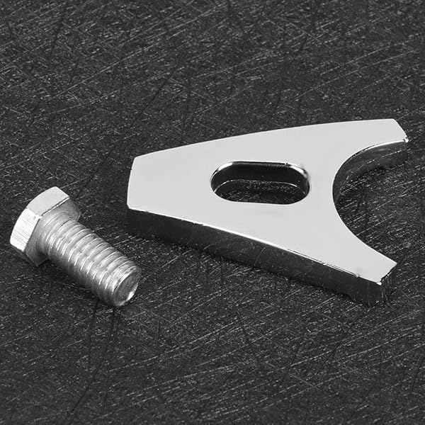 Aramox Chrome Steel Distributor Clamp Hold Down Screw for Chevy V8 V6 SBC BBC Fit - View 8 of 9