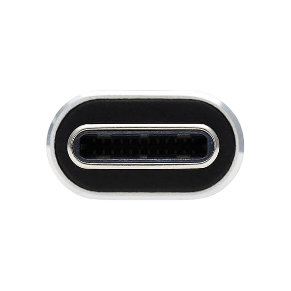 TRIPP LITE Tripp Lite USB C to HDMI Cable 4K 60Hz Thunderbolt 3 Compatible Flat Adapter Black 5 inch - View 5 of 7