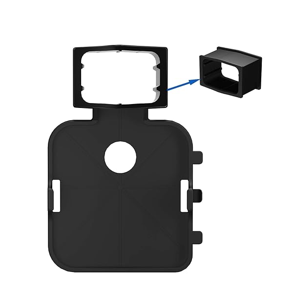 HOLACA Outlet Wall Mount for Blink Sync Module 2 Simple Mount Bracket Holder for Blink Outdoor Indoor Home Security Camera Easy Mount Short Cable Black - View 5 of 8