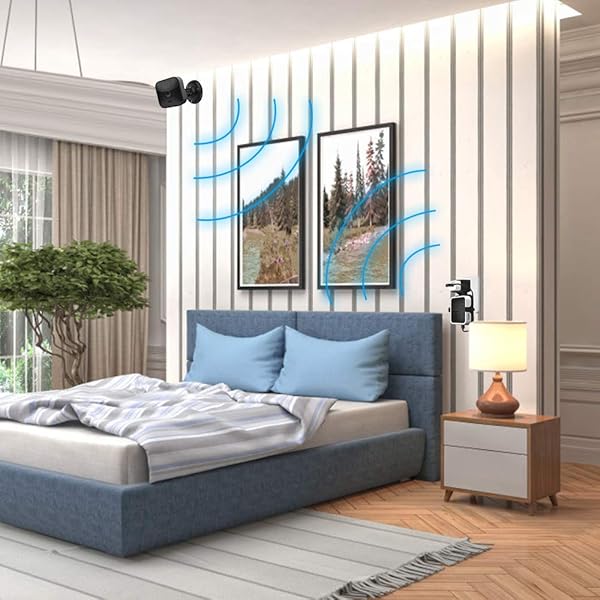 HOLACA Outlet Wall Mount for Blink Sync Module 2 Simple Mount Bracket Holder for Blink Outdoor Indoor Home Security Camera Easy Mount Short Cable Black - View 6 of 8