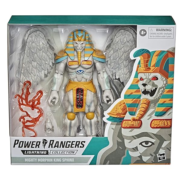 Power Rangers Power Rangers Lightning Collection King Sphinx 8 Inch Premium Action Figure Toy with Accessories for Collectors - View 4 of 6
