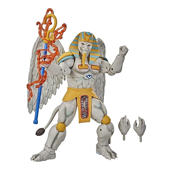 Power Rangers Lightning Collection King Sphinx 8 Inch Premium Action Figure Toy with Accessories for Collectors