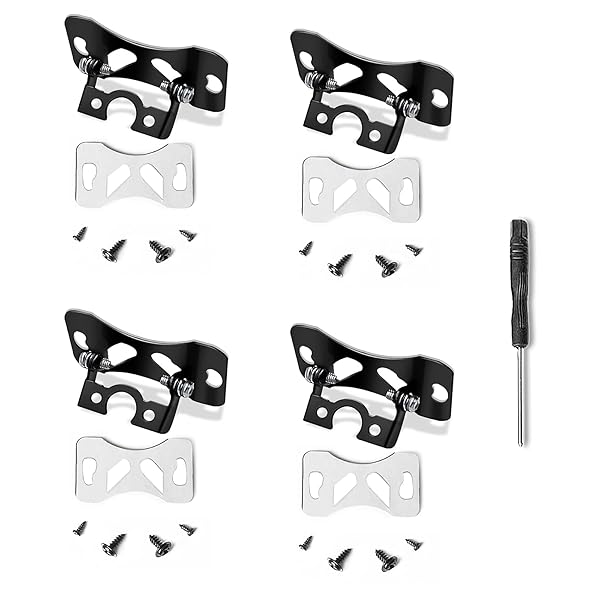 Pixelman Universal Rear Camera Mounting Bracket - 4 Pack Dash Cam & Backup Camera Holder for Easy Installation