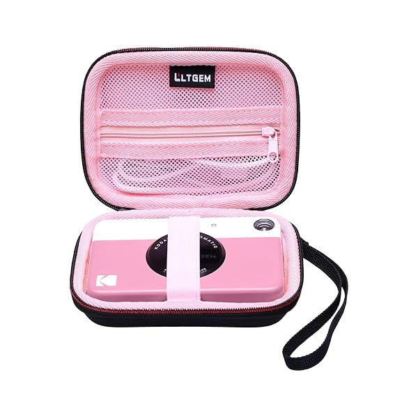 LTGEM Case for KODAK Printomatic EKTAR H35 Step Instant Print Camera Pink Durable Protection Case Only