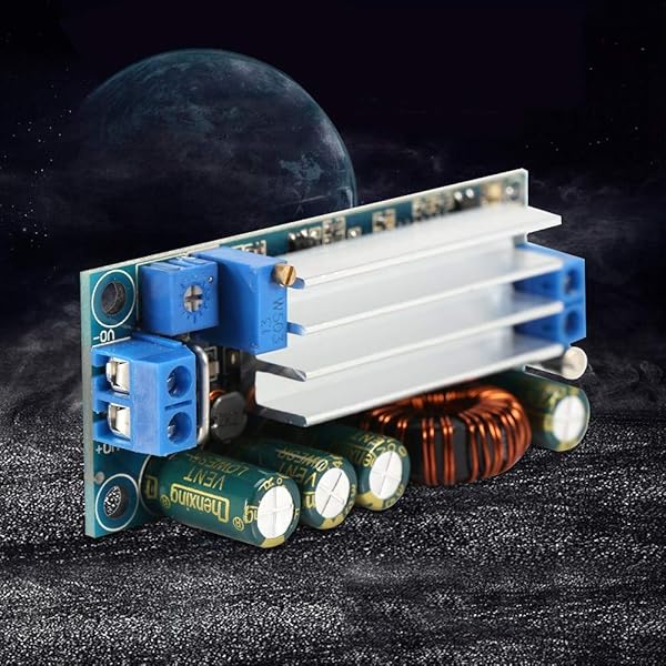 Vipxyc 10A DC-DC Step Up/Down Converter Module: Boost/Buck 5V-30V to 0.5V-30V for Audio Amplifiers - View 5 of 10