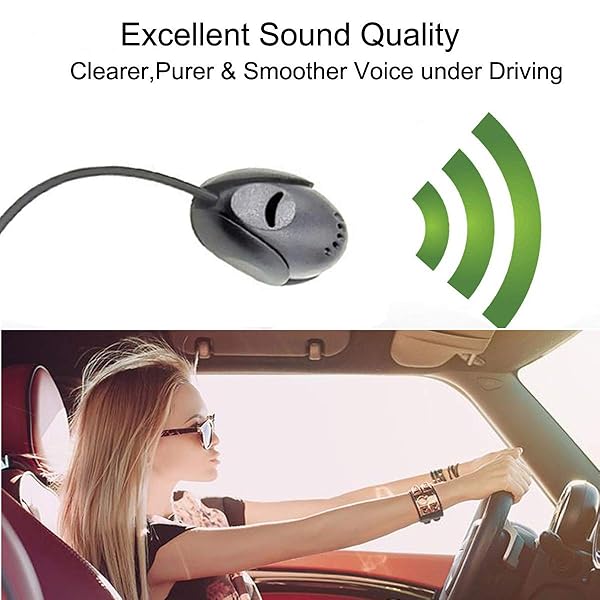 NowTH NowTH 3.5mm Car Microphone with 9.85 Feet Cable for Head Unit Stereo GPS and DVD Audio Systems - View 3 of 8