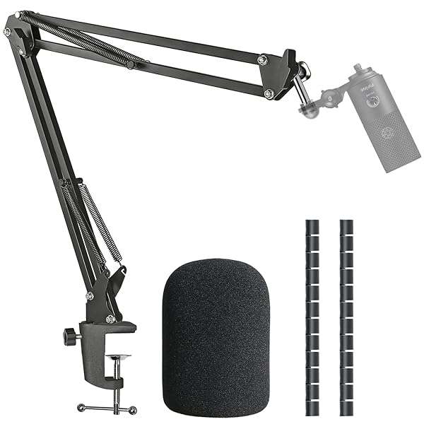 SUNMON Buy K669 Mic Boom Arm Stand & Pop Filter for Fifine K669/669B USB Microphones - SUNMON Quality & Compatibility