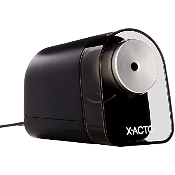 X-ACTO XLR Electric Pencil Sharpener Review: Efficient & Stylish Black Design (ELM1818X)