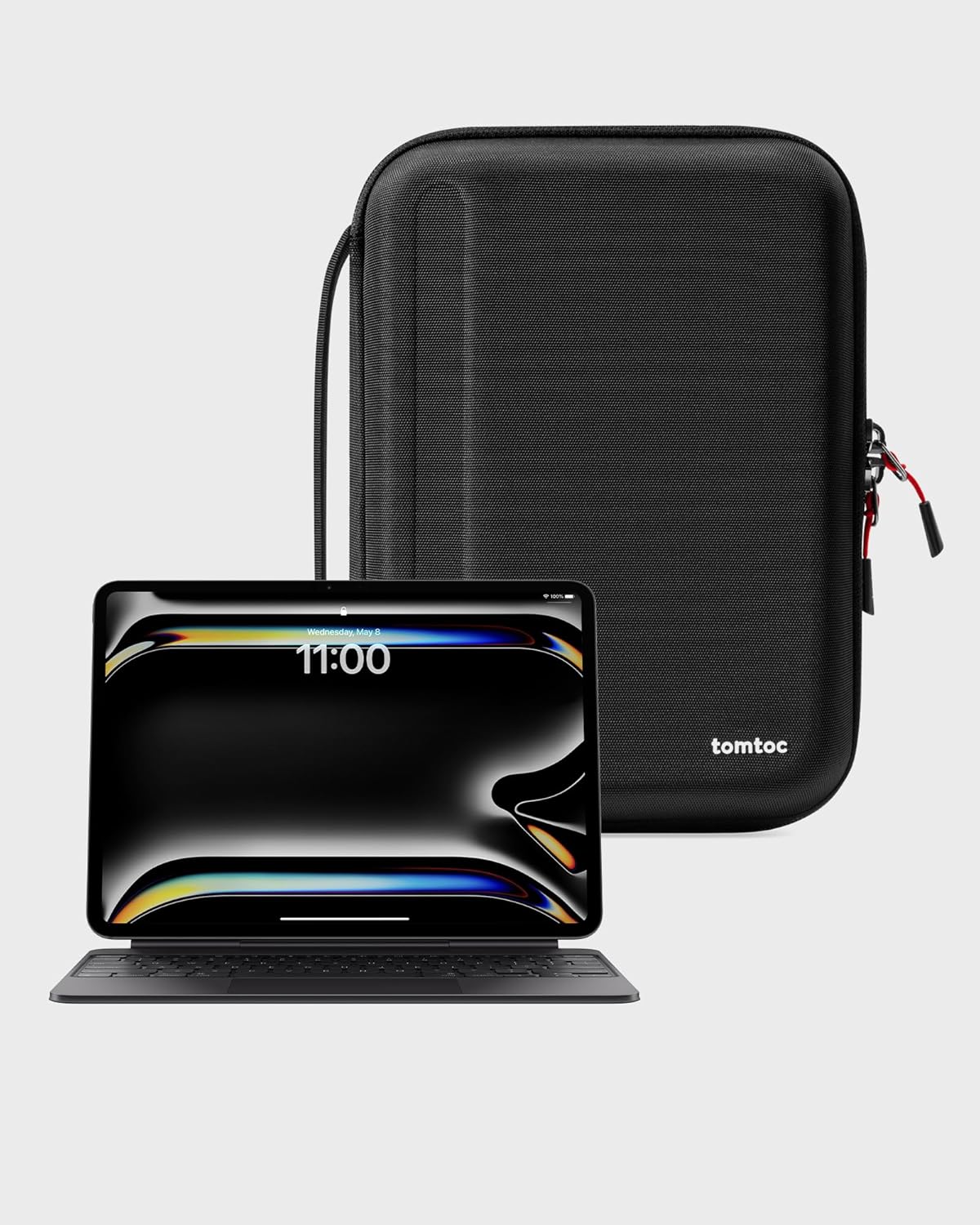 tomtoc Tomtoc Portfolio Case for 11-inch iPad Pro/Air (2025) – Protective Sleeve with Accessory Compartment - View 8 of 9