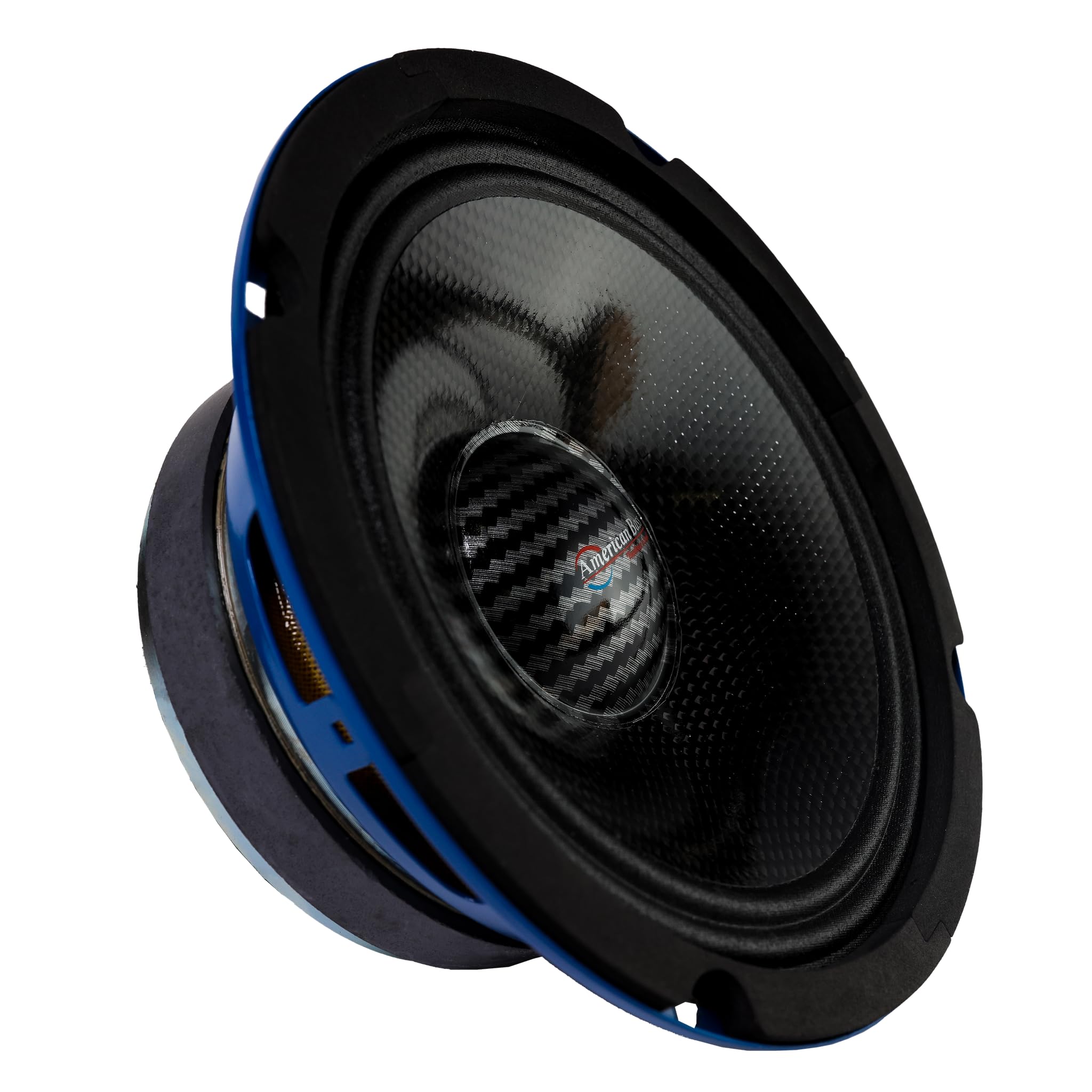 American Bass American Bass Godfather 6.5 Carbon Cone Midrange Speakers 400 Watts Pair High Performance Audio Upgrade - View 7 of 9